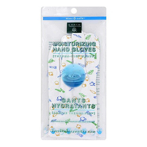 Earth Therapeutics Moisturizing Hand Gloves with Garden Prints, 1 Pair